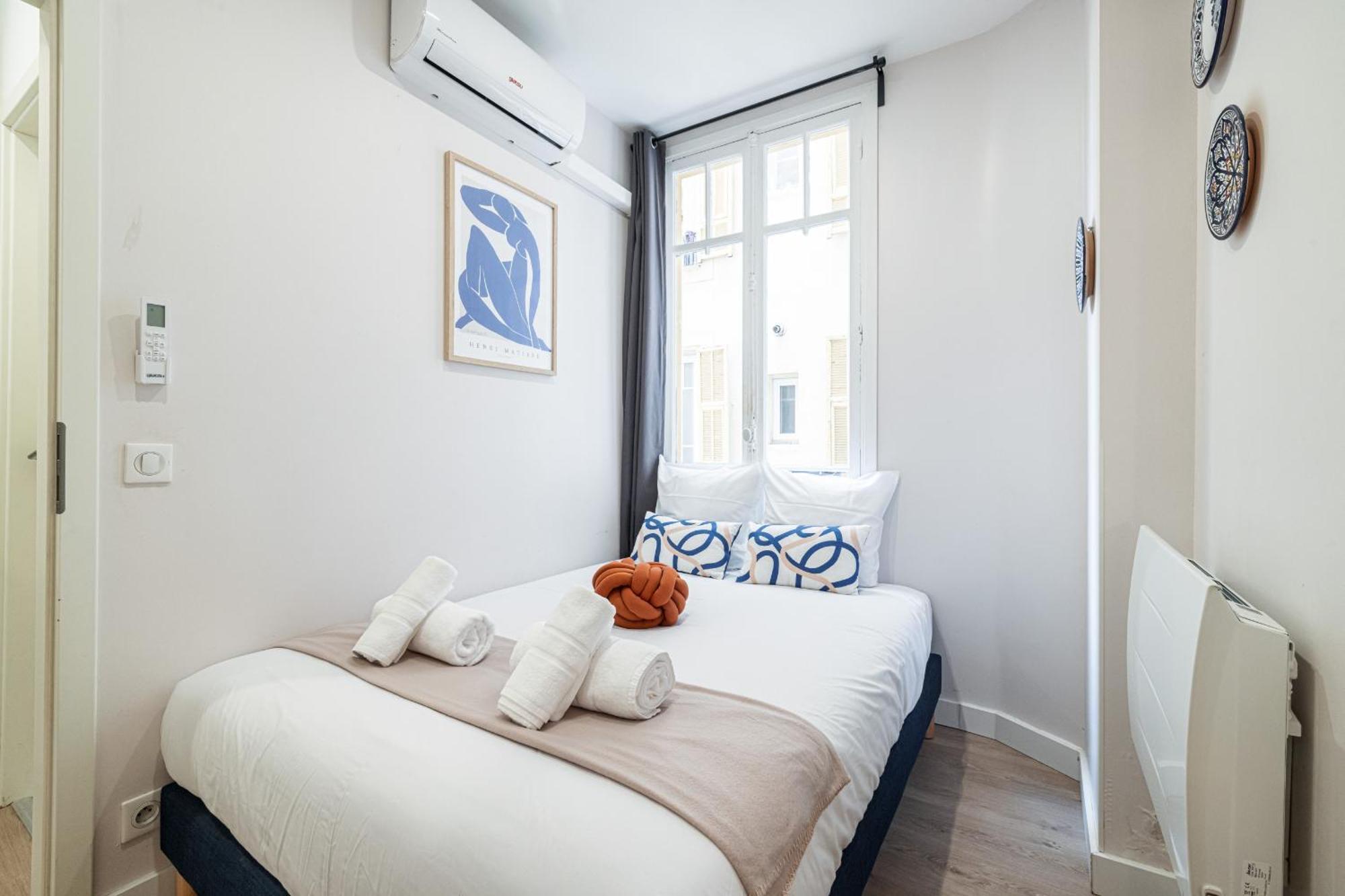 10 Amiral 101 - Joli 3p Climatise - Centre-ville Apartamento Niza